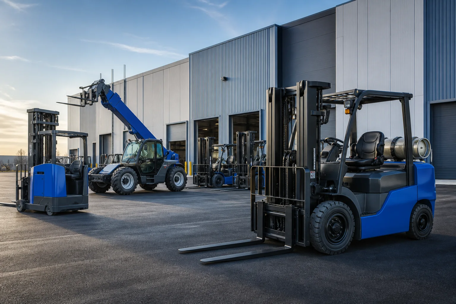 Nationwide forklift dealer equipment fleet