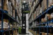High-level order picker representing nationwide equipment sourcing